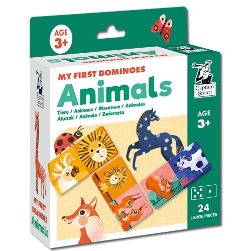 Captain Smart Tierdomino – DOMINO-ANIMALS-V1 – 24 Teile