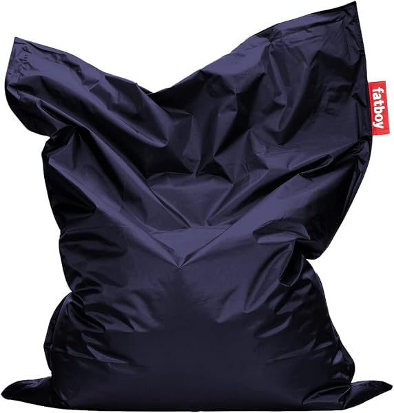Fatboy Original XXL Pouf Poire en Nylon Bleu