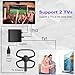 TV Antenna for 2 TVS, 2700+ Miles Long Range, Digital Antennae for Smart TV Outdoor Indoor,HDTV Antenna 360° Reception Local Channels with Amplifier Signal Booster -Support 8K 4K 1080p-36FTCable