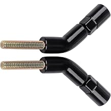 Motorcycle Mirror 2pcs Motorcycle Rearview Mirror Stem Extender Riser Adapter Harley Sportster X883 1200 Iron 883