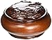 StealStreet Faux Wood Giraffe Jewelry Trinket Box Collectible Decoration Container