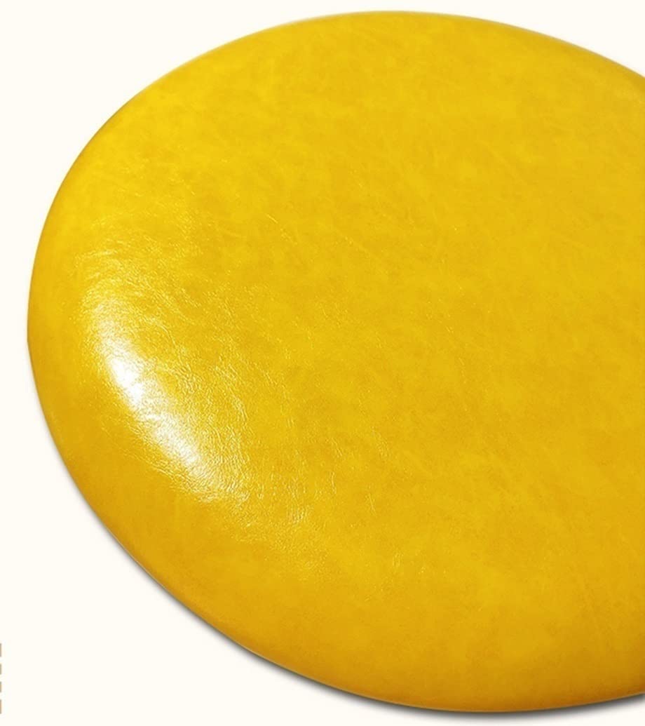 Coussins de chaise antidérapants en cuir premium et éponge motif tournesol 40cm