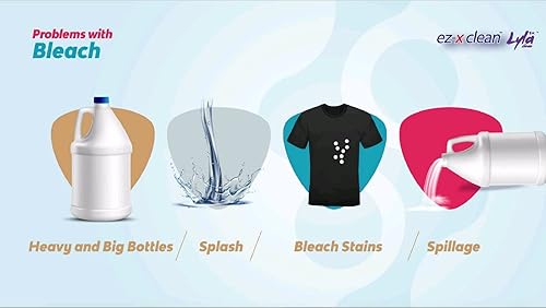 Miniatura 7 de Ultra Max Bleach Tabletas para lavandería y limpieza. 42 tabletas de 7.4 onzas sin fosfato que reemplaza el blanqueador líquido (camelia)