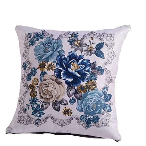 ZSDGY Coussin d'oreiller Imprimé Double Face/Coussin De Coussin Chauffant Grand Oreiller en Coton PP Chaud Confortable 45 * 45CM,A