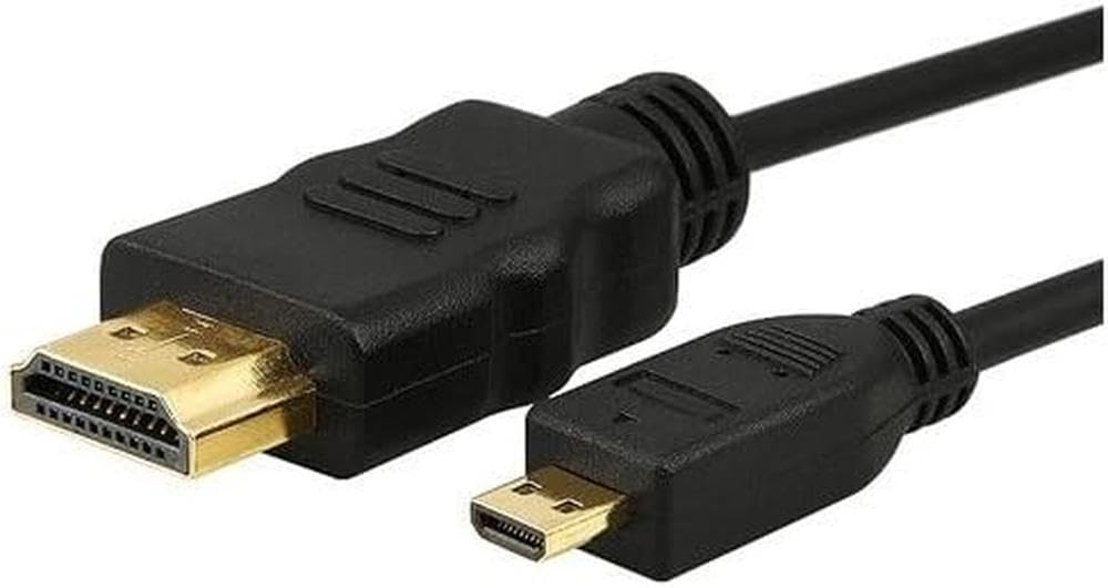 HDMI/Micro-HDMI cable HDMI 0,91 m HDMI tipo A (Estándar) HDMI tipo D (Micro) Negro - Cables HDMI (0,91 m, HDMI tipo A (Estándar), HDMI tipo D (Micro), 10,2 Gbit/s, Negro)