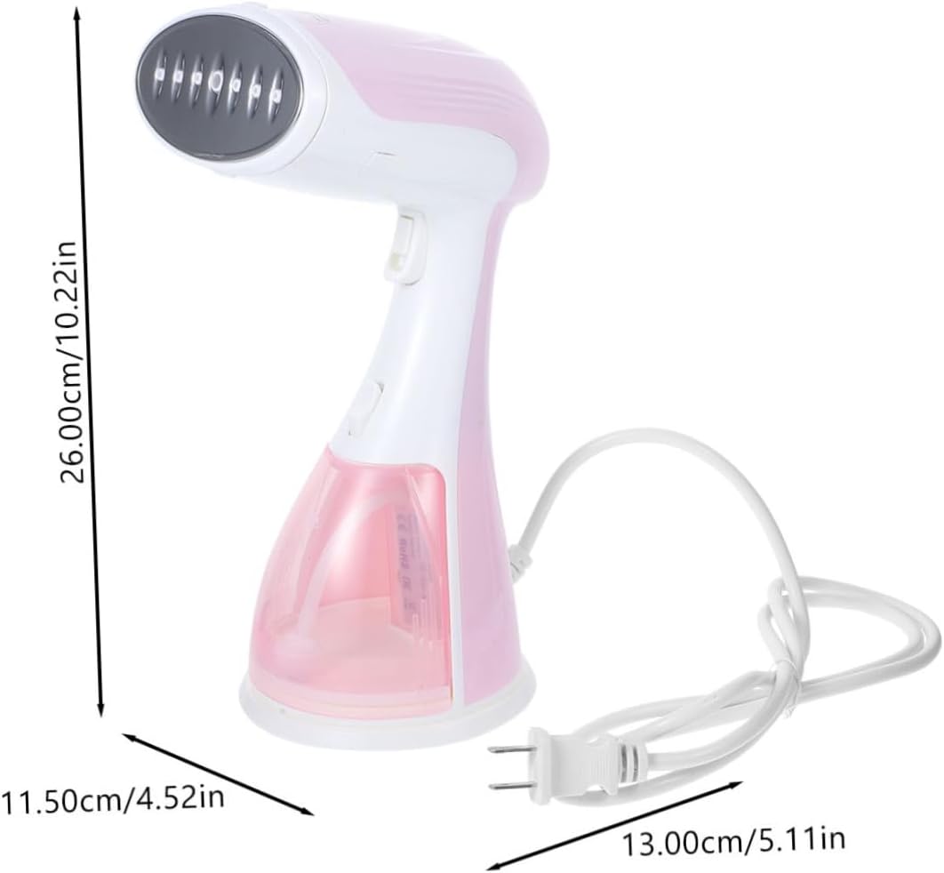 Travel Steam Iron Portable Steamer for Clothes Handheld Garment Steamer Dual Voltage Lightweight Steam Iron for Wrinkle Removal Us Plug