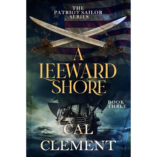A Leeward Shore Audiolibro Por Cal Clement arte de portada