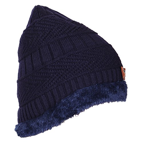 Image of iSWEVEN Fashionable Woolen Beanie Cap for Men- (4014, Free Size)