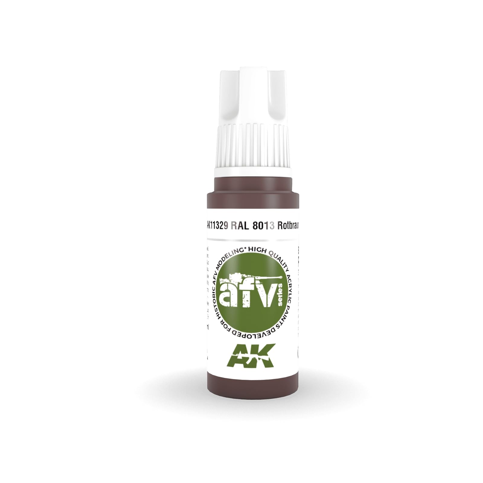 Ak Interactive Ak Acrylics 3Gen Afv Ak11329 Ral 8013 Rotbraun (17Ml)