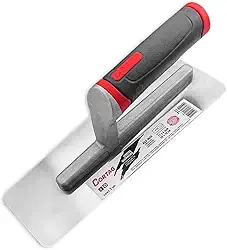 Desempenadeira Para Efeitos Decorativos Em Aço Inox Cabo Aberto Emborrachado Original Cortag 60135 Profissional