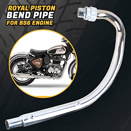 Compare AllExtreme EXRGBS Exhaust Silencer Bend Pipe for BS6 Model