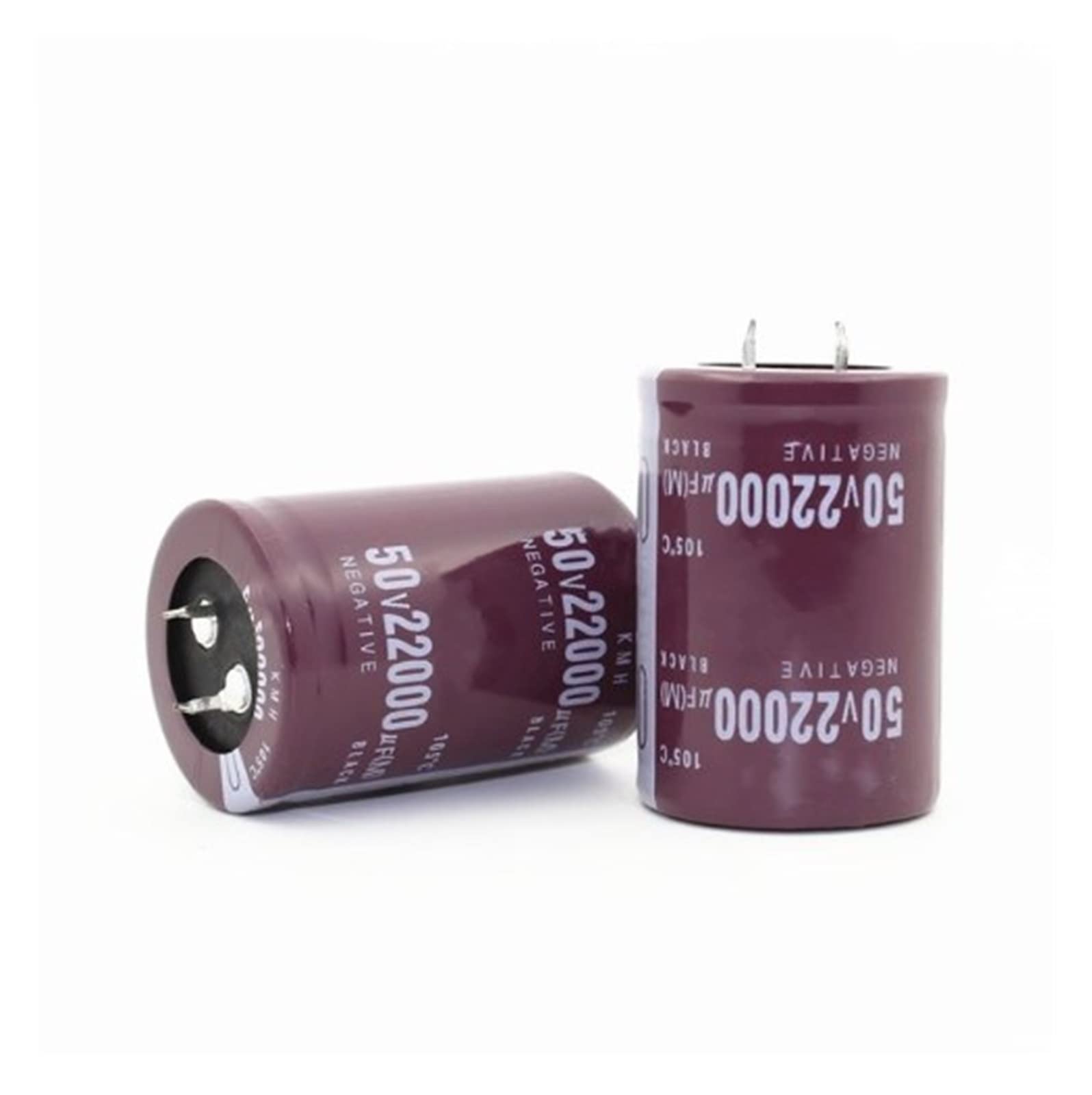 Condensateur 22000uf 50v radial de 35x50mm pour réparer un amplificateur audio hifi