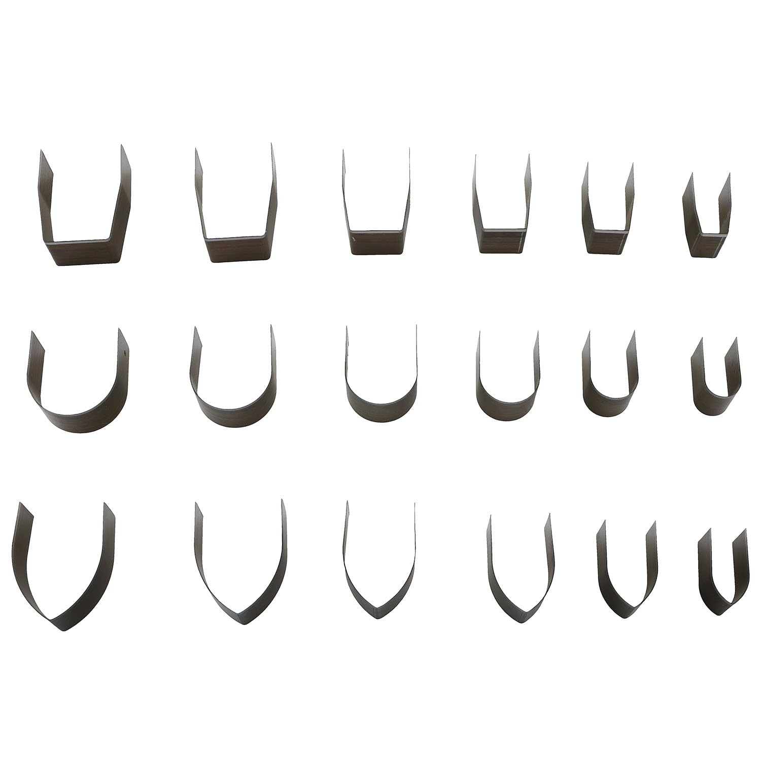 Poinçons cuir TAODAN à extrémité carrée et pointue pour découpe précise