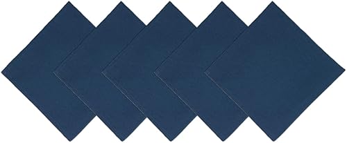 Miniatura 5 de Arkwright Servilletas de tela para restaurante (paquete de 25) servilletas de poliéster hilado con bordes con dobladillo, ideal para cenas, bodas,