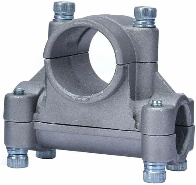 Garden Silver Handle Holder 19mm Lawn Mower Aluminium Alloy Bracket Space Saving