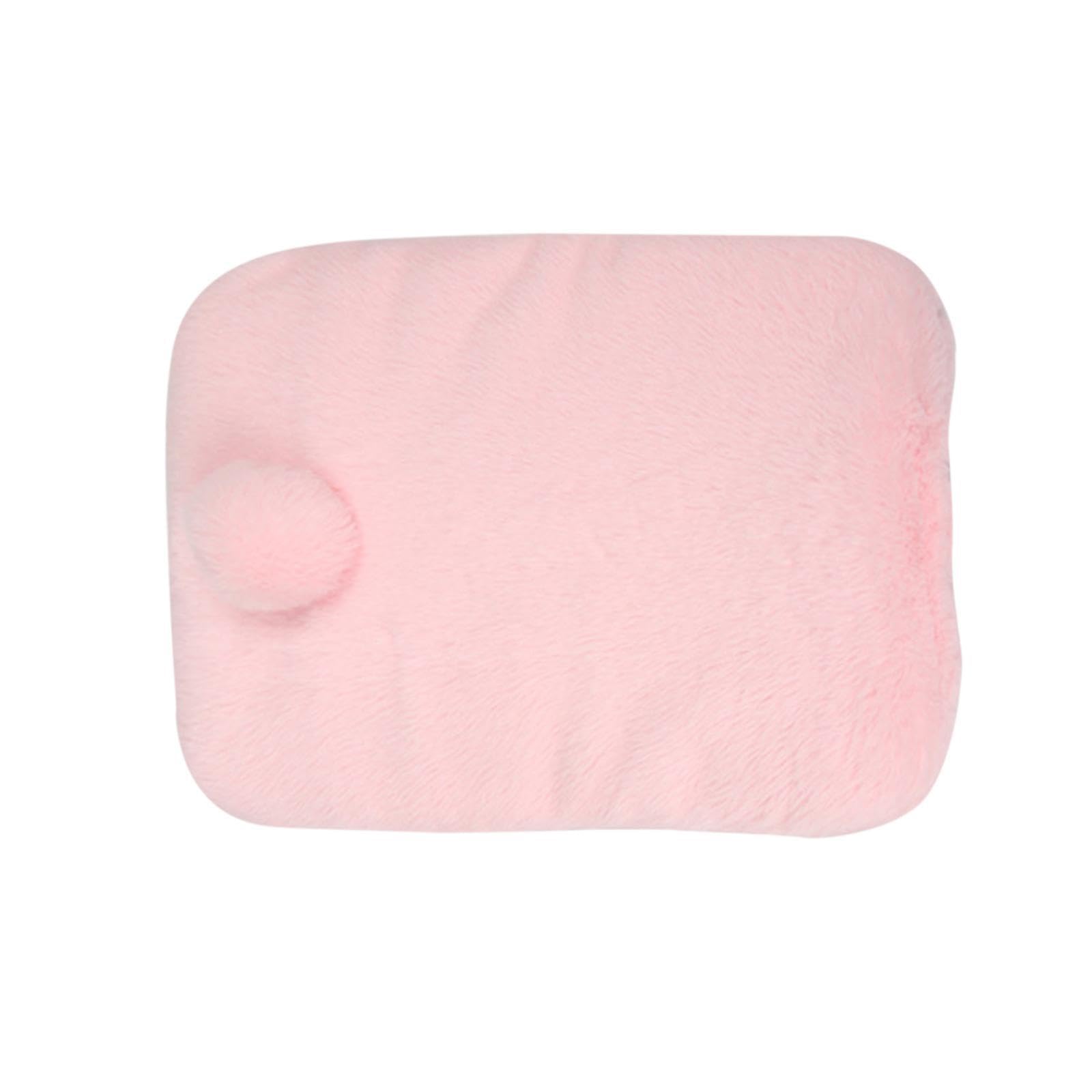 mophrati Rabbit Bunny Bed Offering Comfort And Warmth For Small Animals Ensuring Cozy Environments In Winter Is Warm Bunny Bed Also Suitable For Guinea Pigs , Pink , 40x29cm