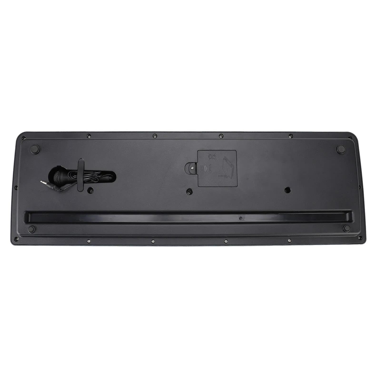 Pianino Elektroniczne Początkujący Dorosły 61 Klawiszowy Elektroniczny Keyboard Pianino Z Mikrofonem USB Ładowany