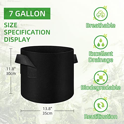 20 Pack Vegetable Grow Bags - Image 2