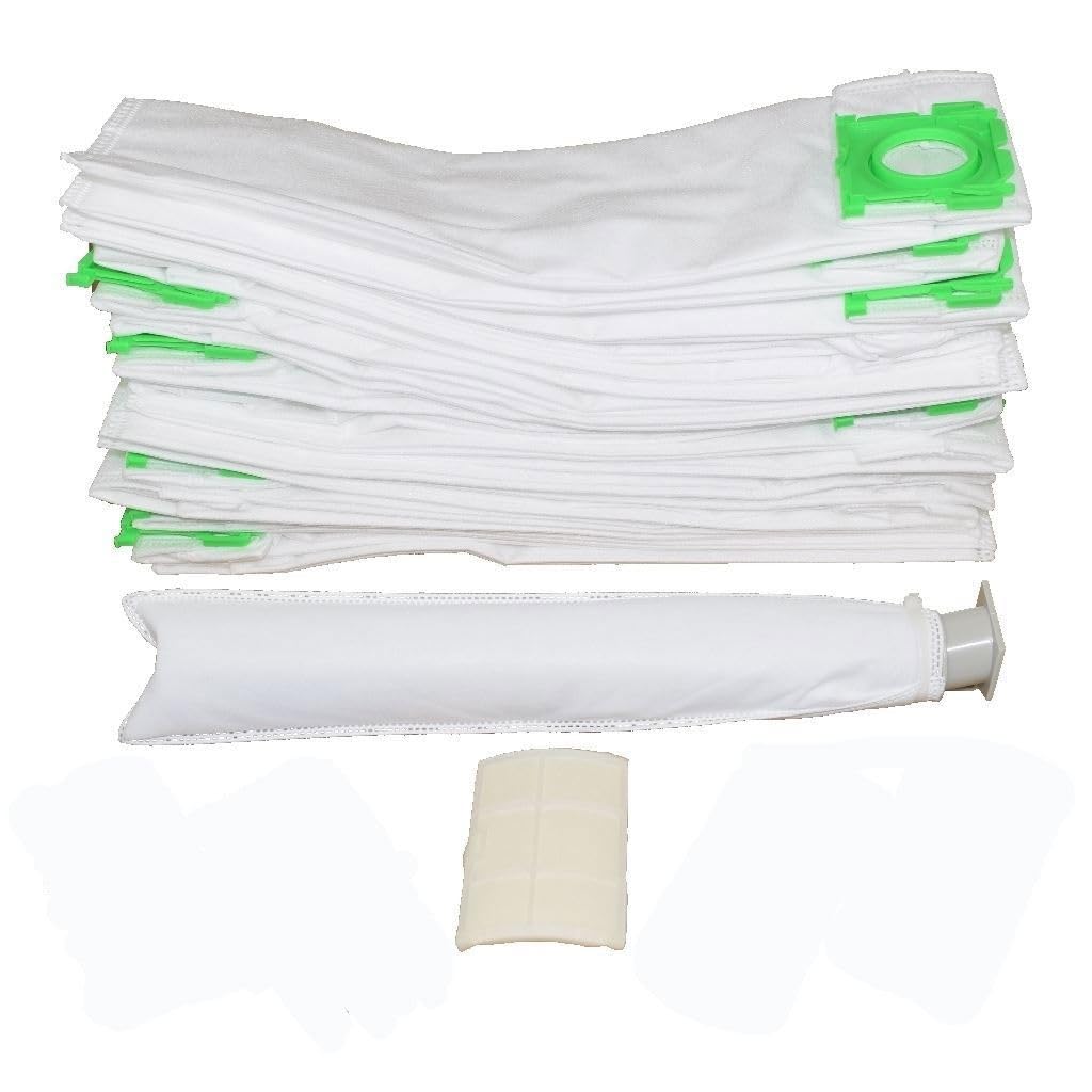 Yourspares Microfibre Vacuum Bags Service Kit | 20 Pack Bulk Value | Includes Filters & Air Fresheners | compatible with Sebo C1 C2 X1 X4
