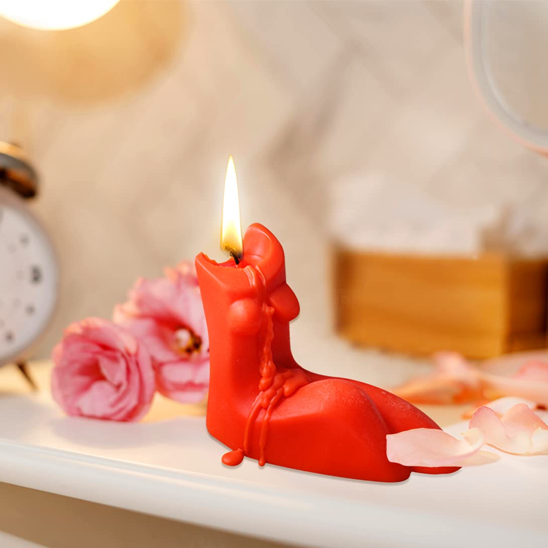 Moule à Bougie Pour Amoureux,moule En Résine Pour La Saint-Valentin