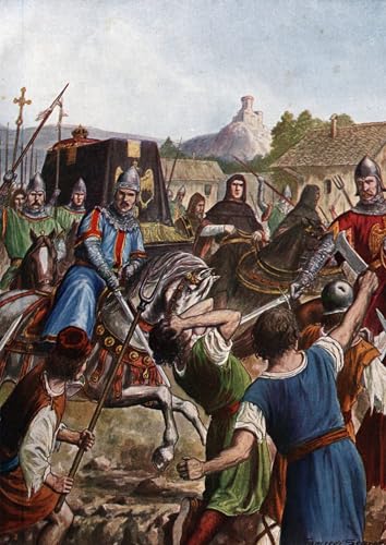 Impresiones il Corteo Funebre de Tancredi Scarpelli en alta definición 60x90cm