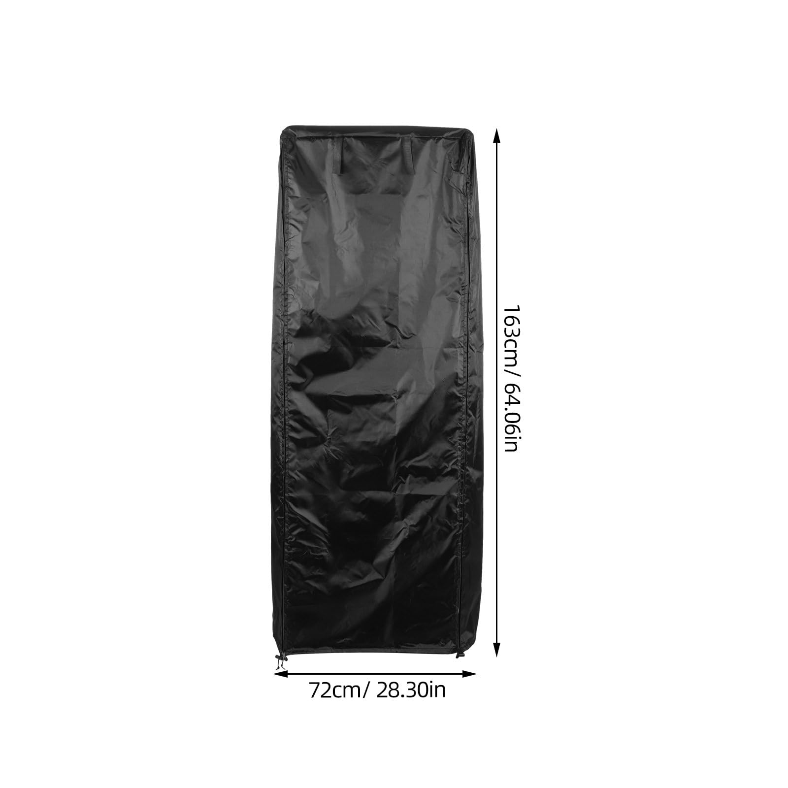 Artibetter Grand Couvercle Fermeture Éclair de Support à Moules à Brioches Accessoire de Cuisine Polyvalent en Tissu Oxford Noir, Anti-poussière pour Boulangerie