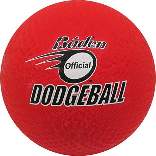 Only Sports Gear Baden Dodgeball (22" Circumference) Size 7 - Red