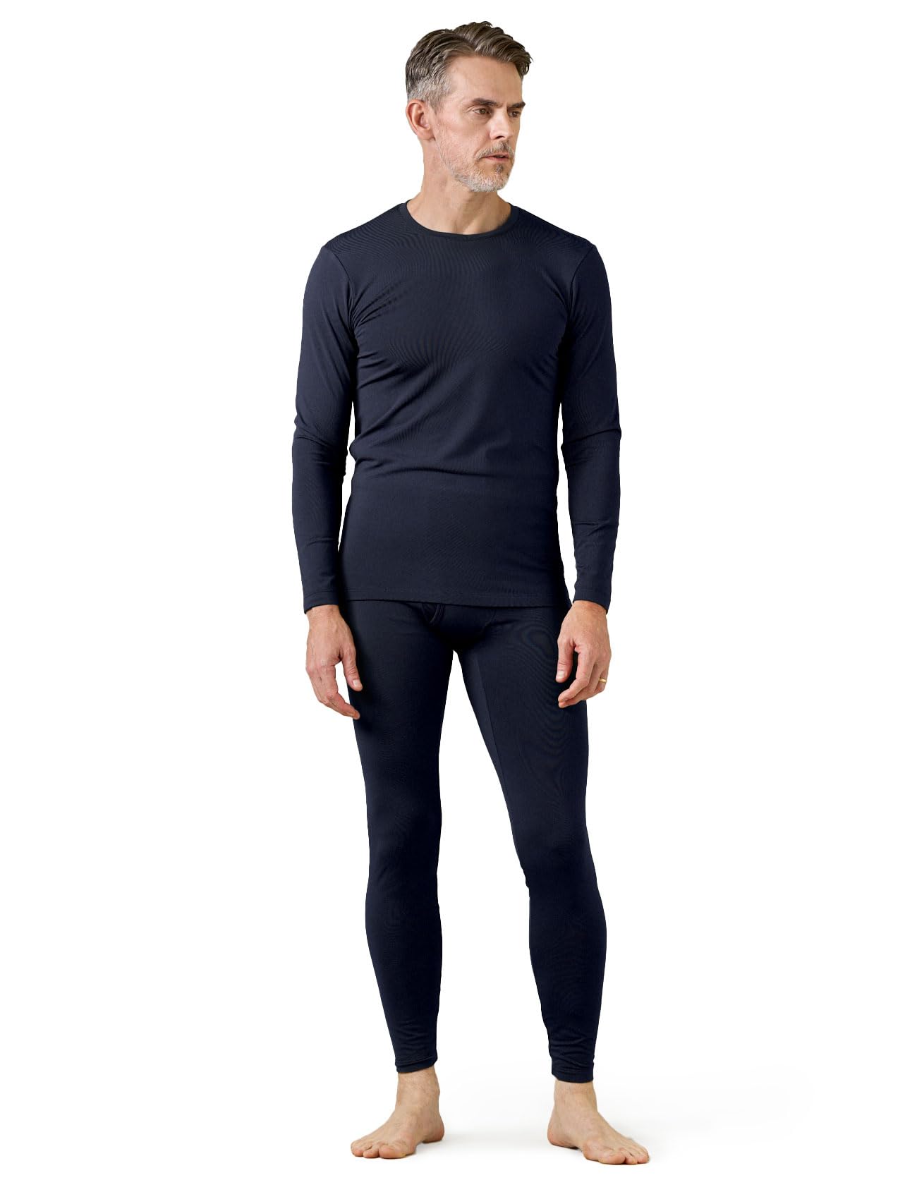 LAPASA Completo Termico Uomo in Pile Calzamaglie Termica & Maglie Termiche Set Sport Invernali Sci Snowboard Sport Running Trekking Caldo/più Caldo/Extra-Caldo М11