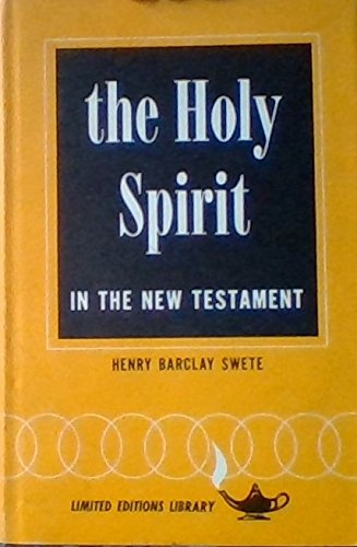 The Holy Spirit in the New Testament B0007EUE3W Book Cover