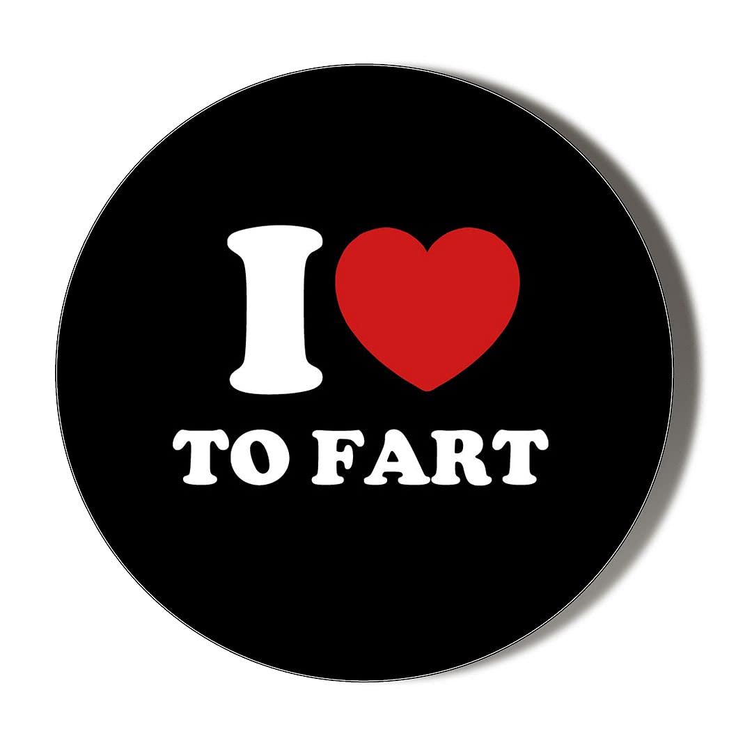 Gift Insanity Multi I Love To Fart 10 X 56Mm Vinyl Stickers Pack Of 10