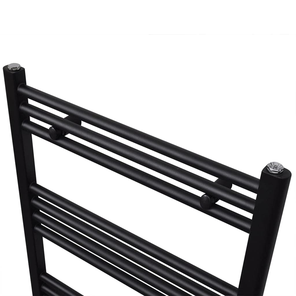 Radiador toallero de baño Recto Negro 480x480 mm,Casa y jardín,Electrodomésticos,Control del Clima,Radiadores,4.2kg-141904