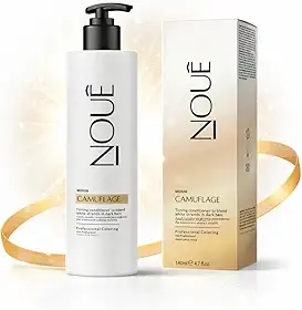 Nouê Tonalizante Camuflage Medium 140ml – Camufla Fios Brancos, disfarça, Profissional, Sem Amônia, Cor Natural, Brilho Intenso, Hidratação, masculino, feminino, cabelo castanho, cabelos castanhos, do mercado