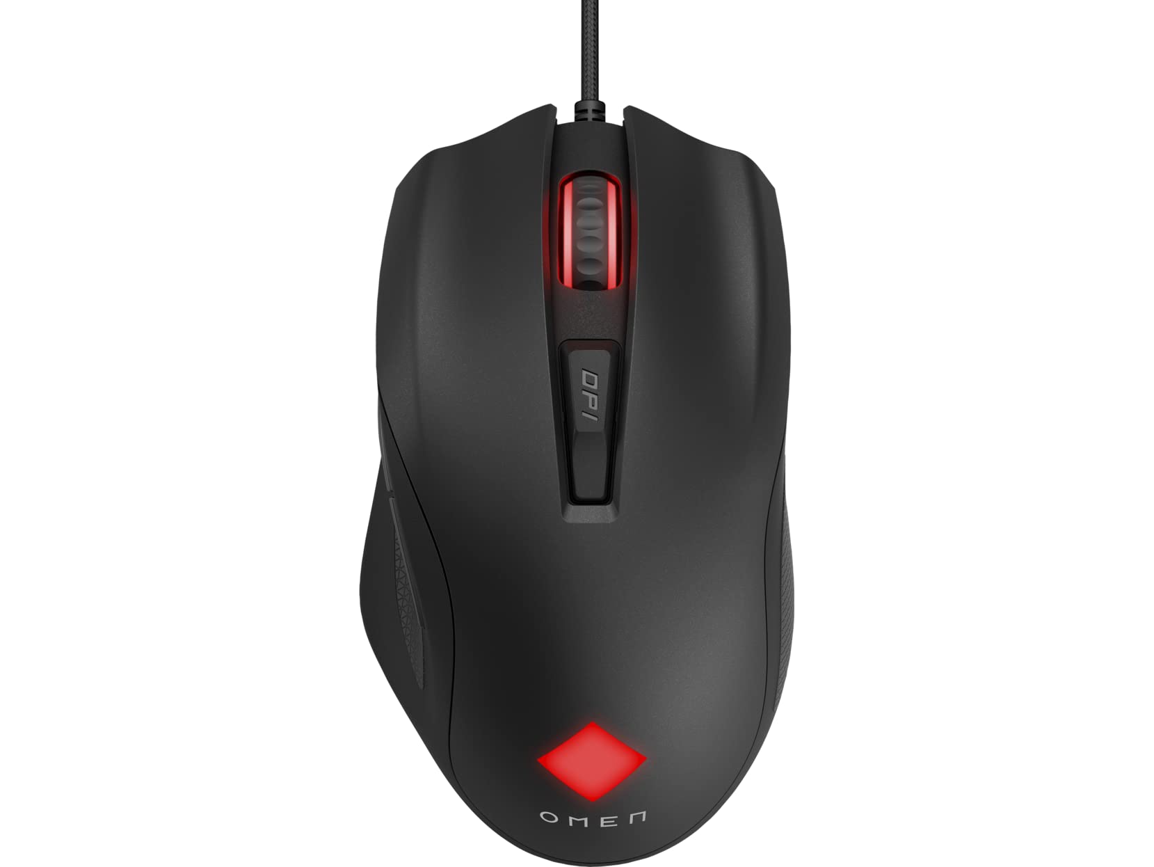 HP Omen Vector Ratón Gaming - (100-16000 PPP, 6 Botones programables,Iluminación LED, Windows 10 y Superior), Color Negro