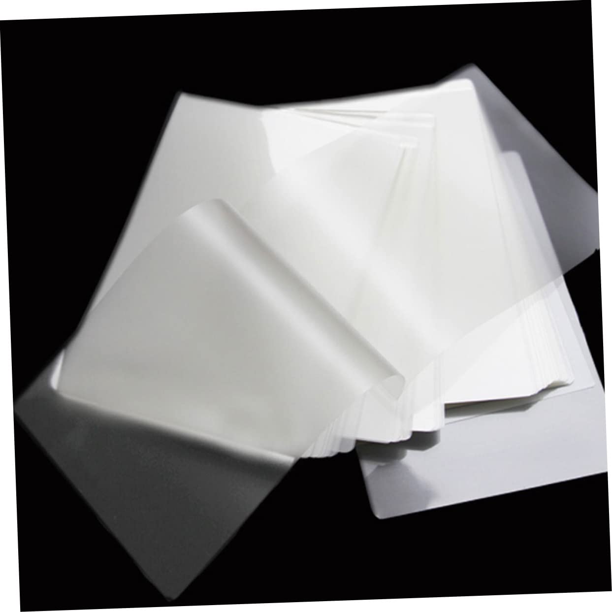 Pochettes de Plastification Thermiques 100 Pièces Pet Blanches