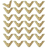 LAIOUSN 100 Stück Antik-Form Kragen Ecke Eisen Kragen Dekorationen für Kleidungsherstellung Nähen Handwerk und Kleidung Verzierung Kleidung Verstärkungsteile