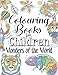 Colouring Books For Children Wonders Of The World: For Ages 8+