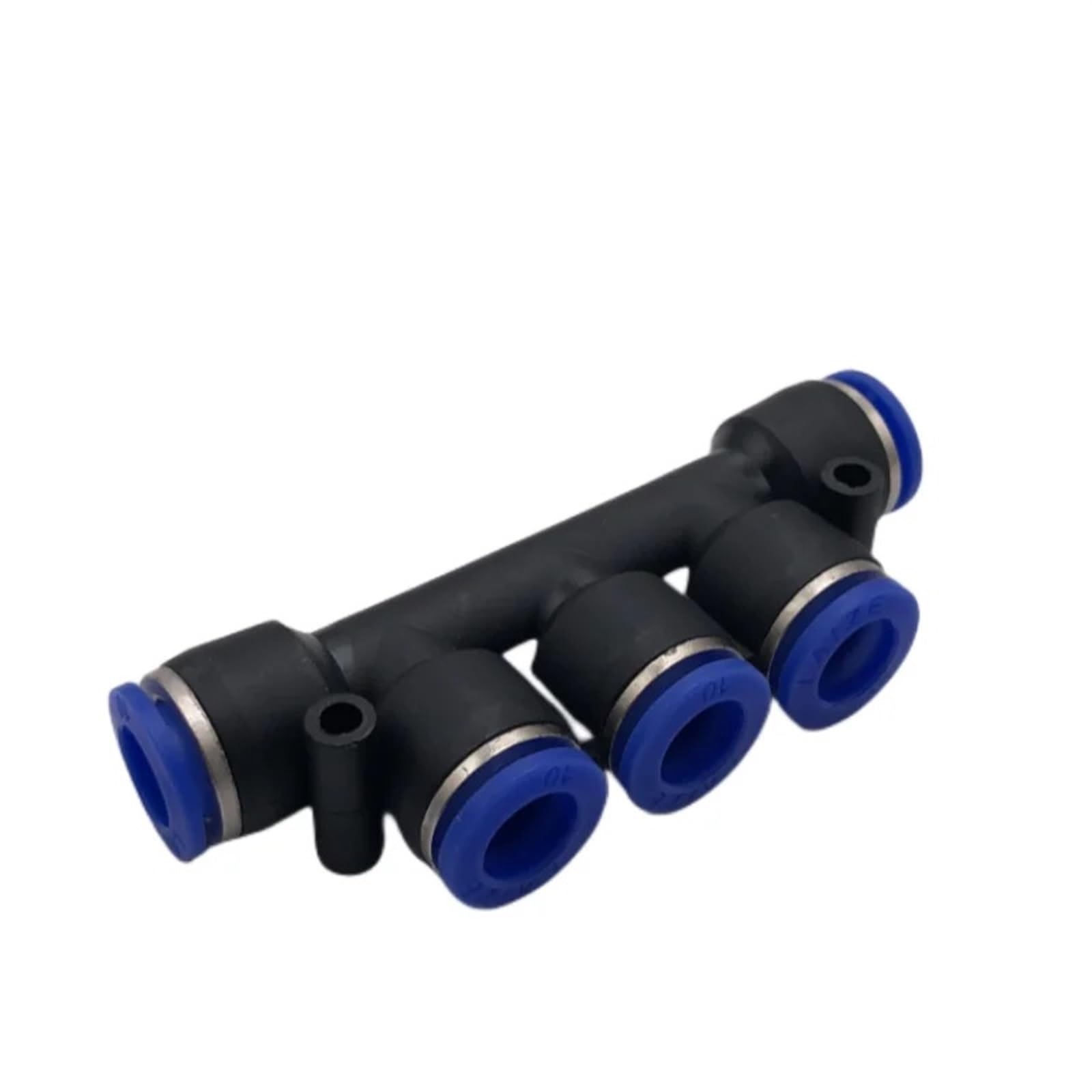 1 raccordo pneumatico per tubo flessibile ad aria, raccordi rapidi per tubi flessibili da 4 mm, 6 mm, 8, 10, 12, 14, 16 mm, PU, PY, PK, PM, PZA HVFF (PK, 4 mm)