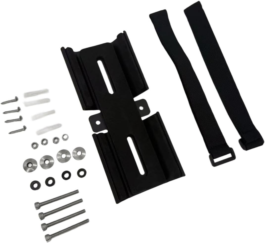 Universal Speaker Mount Adapter for 4/JBL Charge, 5/Flip, 6/UE Boom & More - Heavy Duty Metal Bracket for Jet Ski, Snowmobile, Boat, UTV, Golf Cart (Adjustable Clamp)