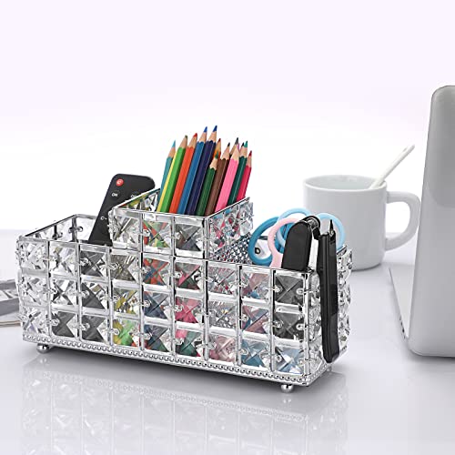 Support de télécommande en cristal idéal pour commode et bureau