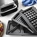 Russell Hobbs Sandwich Maker 3 in 1, Black, 3 Removable Plates, 26810