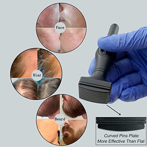 Koi-Beauty-Derma-Stamp-175-Pins-Microneedling-Pen-Derma-Roller-Home-Use-For-Face-Body-Beard-Hair-Growth-with-Titanium-Microneedles