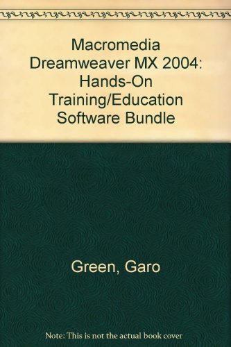  Macromedia Dreamweaver Mx 2004 Hands-on Training/education Software