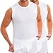 Produktbild HERMKO 63040 2er Pack Herren Funktionsunterhemd für Sport und Alltag, Größe:D 6 = EU L, Farbe:weiß