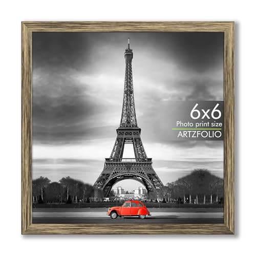 ArtzFolio Wall & Table Photo Frame D554 | Wall Photo Frame Collage for Living Room | Picture Frames Bedroom, Home & Office Decoration | Antique Golden | 6x6 inch (15x15 cms) Deal