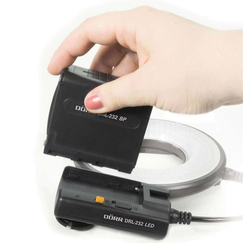 Dörr DRL-232 Flash Esclave Noir - Flashs (Flash Esclave, Noir, 5800 K, 160 mm, 25 mm, 160 mm)