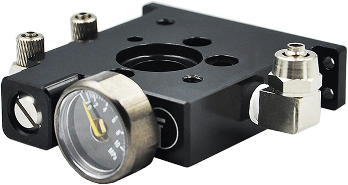 hydraulic tools 10Mpa Hydraulic Pump Connection Board With Pressure Regulating Valve Pressure Meter For 1:12 RC Hydraulic Excavator Loader Parts