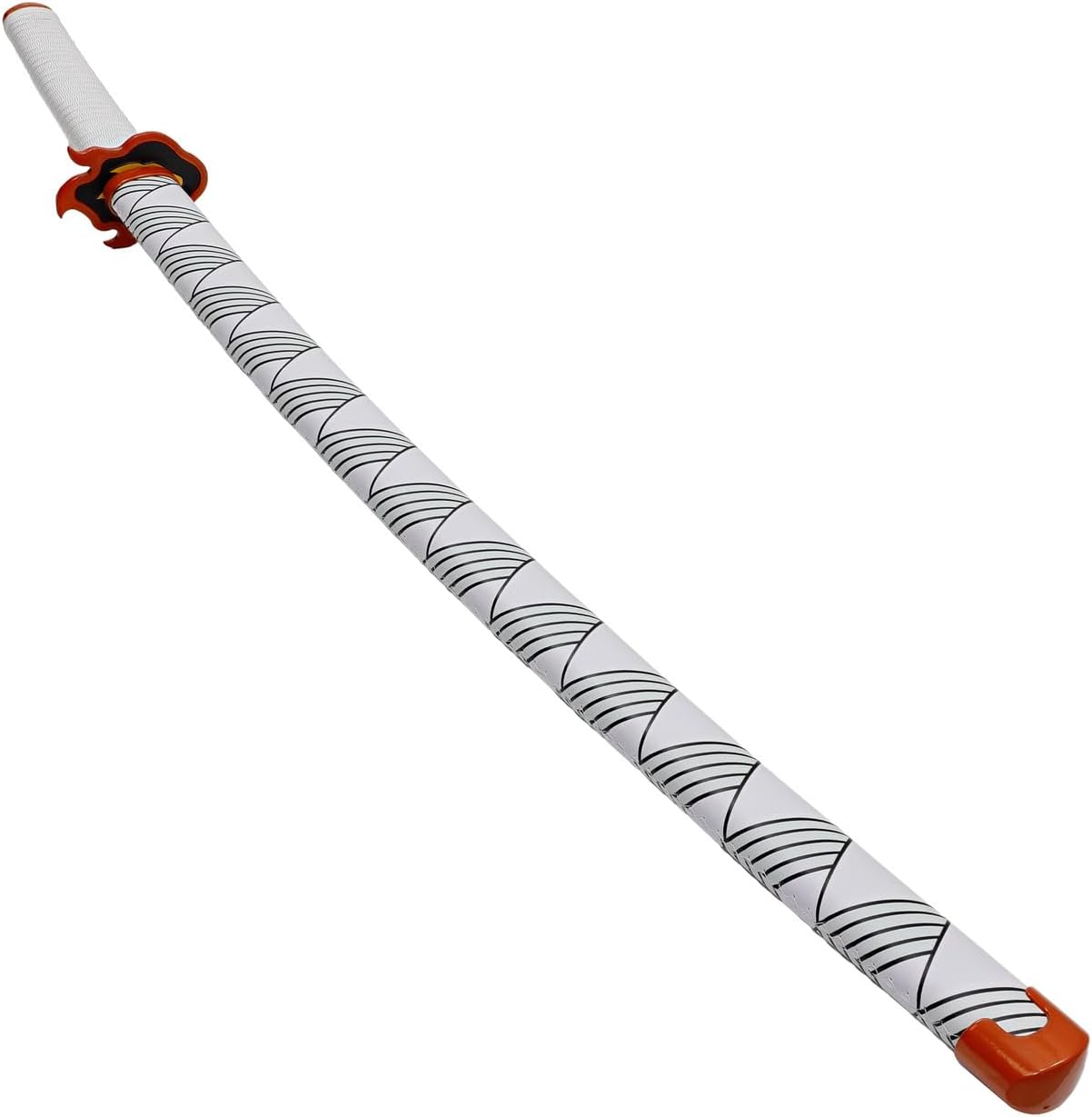 Demon Slayer Collection Katana Sword Real Metal, 37.75-Inch Carbon Steel Samurai Sword, Cosplay Replica