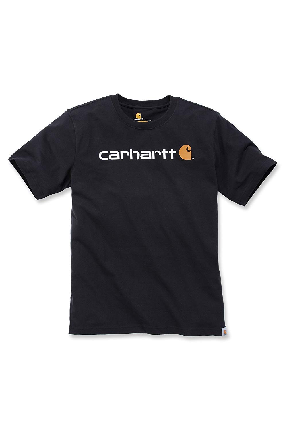 Carhartt Core Logo T-Shirt S/S - T-Shirt, Schwarz, XS