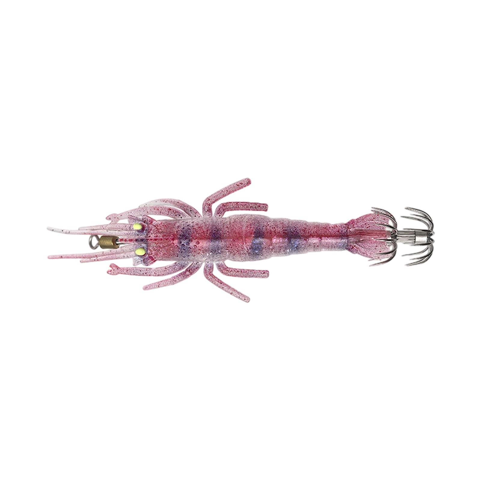 XuQiZZpp Fishing Shrimp Lures Glow Jigs Hook 11cm Squid Jigs Artificial Hard Baits Cuttlefish Hooks