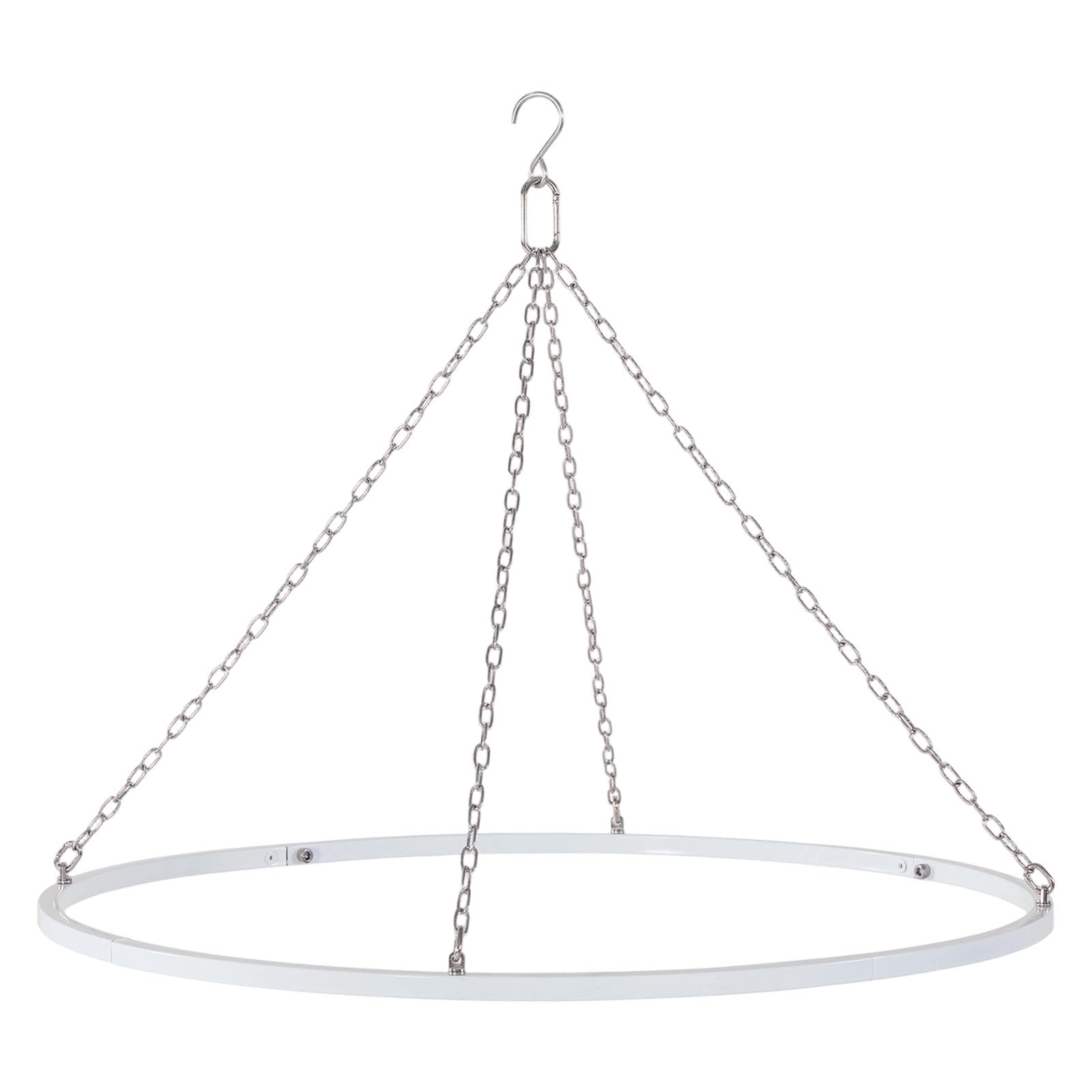 Oxxggkao Modern Decorative Ceiling Drape Hanging Hoop Removable Design Metal Canopy Hoop Hardware Perfect for Wedding Decoration Drapery Hanging